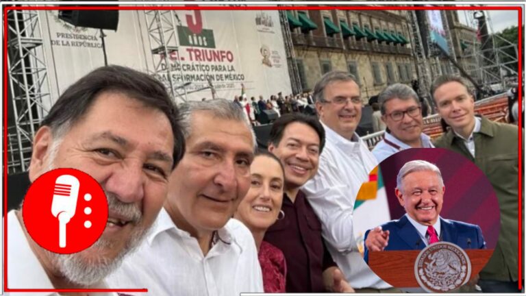 AMLO descartó una ruptura en Morena por el resultado final de la o el candidato oficial para las elecciones del 2024 (FOTOS Y VIDEO)