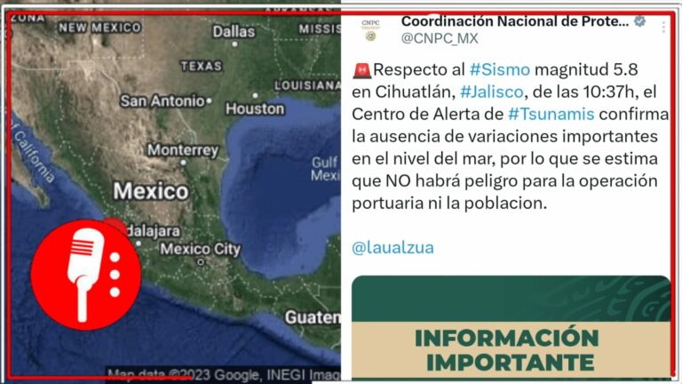 Por el sismo en Cihuatlan, Jalisco, la CNPC confirmó que no hay ningún riesgo (FOTOS)