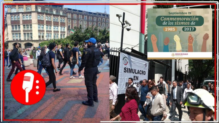 Se realizó el simulacro nacional del 2023 con la finalidad de recordar las medidas de seguridad y los protocolos de prevención (FOTOS)