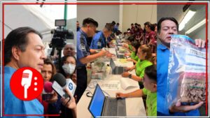 Mario Delgado explicó como será el conteo de las boletas de las encuestas del proceso interno de Morena (FOTOS Y VIDEOS)