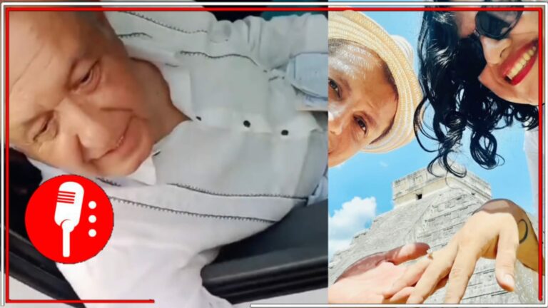 “¡Está invitado a la boda!”: Hombre le pide matrimonio a su novia en presencia de AMLO y ella acepta feliz (VIDEO)
