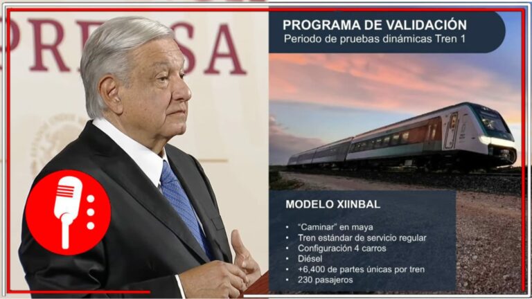 Todo un éxito las primeras pruebas que se realizaron en el Tren Maya; se recorrieron más de mil kilómetros (VIDEO)