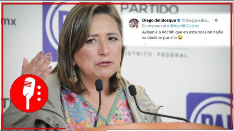 ¿No debería estar legislando?: Critican a Xóchitl Gálvez por andar en campaña tratando de llamar la atención de AMLO y la 4T