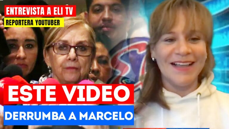 #Entrevista | Este video derrumba a Marcelo: La reportera Eli Tv reveló un video que confirma como Ebrard reventó la encuesta de Morena