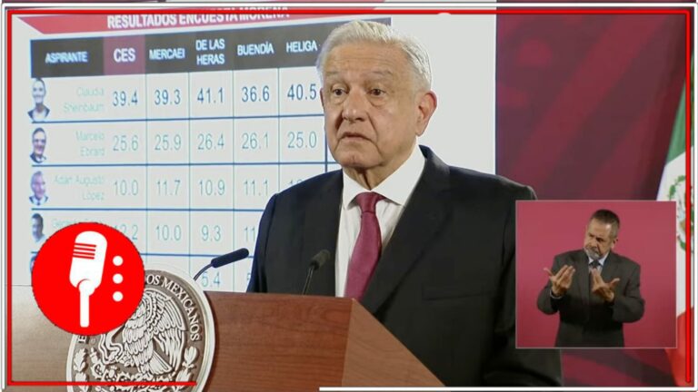Ejemplo de democracia: AMLO elogia proceso interno de Morena y reconoce el triunfo de Claudia Sheinbaum (VIDEO)