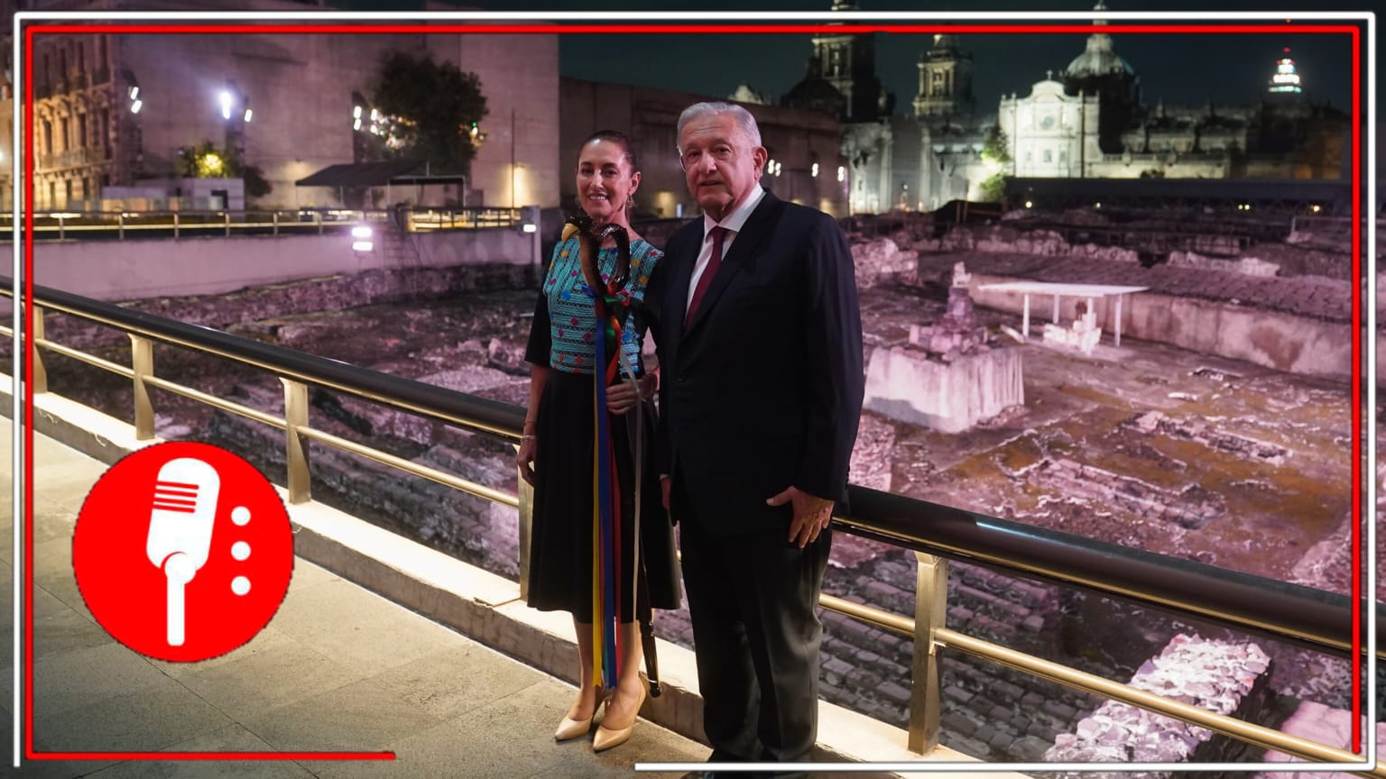 La 4T está en buenas manos: AMLO reitera su apoyo a Claudia Sheinbaum tras haberle entregado el bastón de mando (VIDEO)