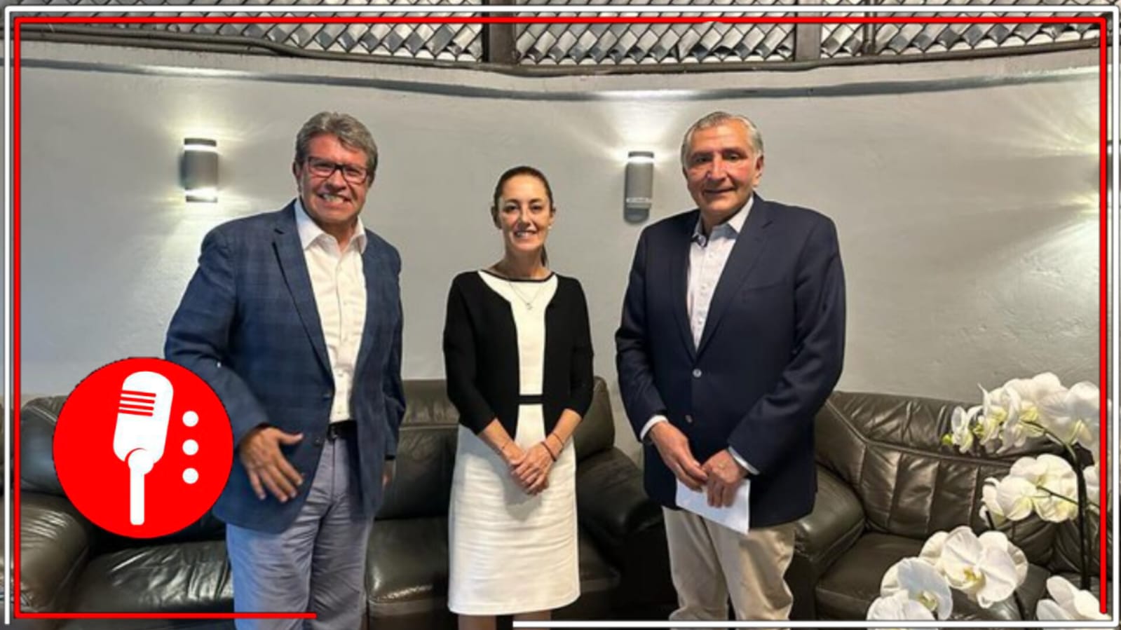 Claudia Sheinbaum nombra a Adán Augusto, Coordinador Político y a Ricardo Monreal Coordinador de Organización y Enlace Territorial rumbo al 2024