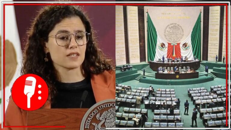 Falso que haya déficit presupuestario: Luisa María Alcalde explicó que el paquete económico 2024 garantiza concluir obras