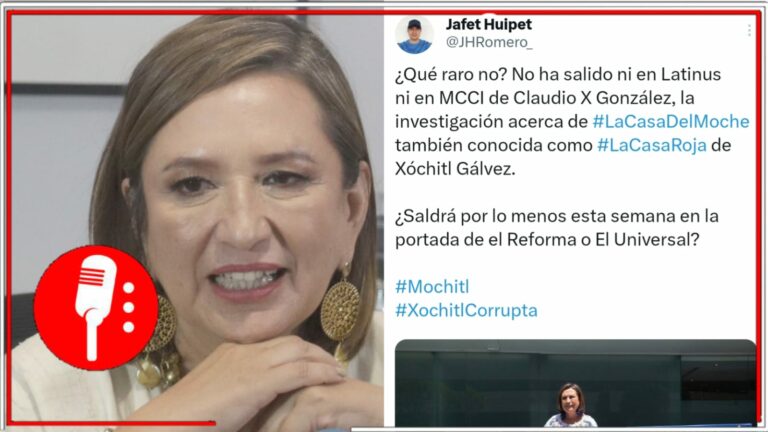 ¿Qué están esperando?: Mexicanos piden a Latinus y a MCCI que investiguen la &#8220;Casa Roja&#8221; de la panista Xóchitl Gálvez