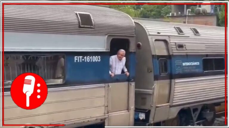 Comienza a saldarse la deuda con el sureste: Este domingo AMLO realizó el primer viaje de prueba en el Tren de Pasajeros del Istmo de Tehuantepec (VIDEO)