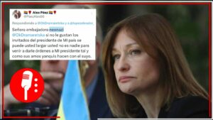 Si le incomodan las decisiones de AMLO, se puede largar a su país: responden a la embajadora de Ucrania, que ahora trata de interferir en la política interna de México