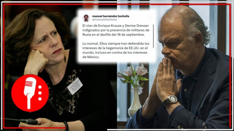 Siempre han sido serviles a los Estados Unidos: Denise Dresser y Enrique Krauze se unen a reclamos por participación de Rusia en desfile 