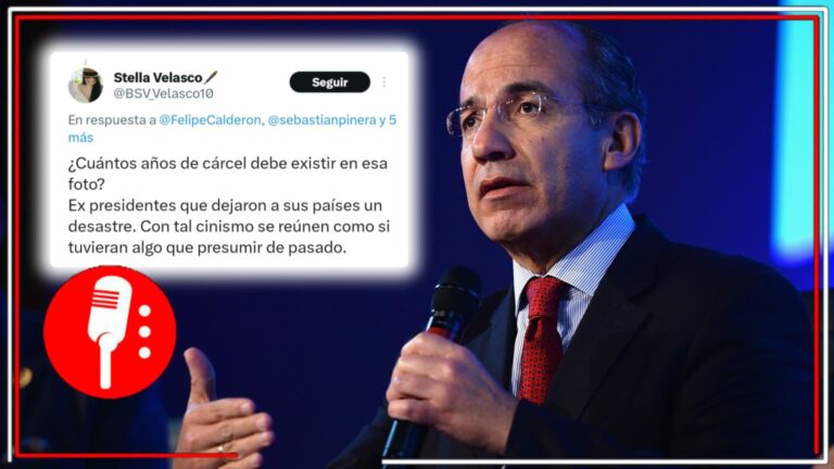 Hay como 500 años de cárcel ahí: se burlan de Calderón por presumir foto con Piñera, Duque, Macri y Quiroga en foro ultraderechista