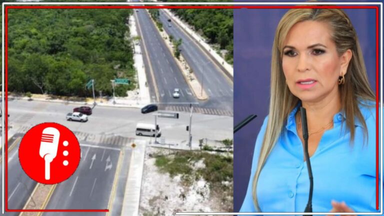Falso que gobierno de Mara Lezama y de AMLO hayan construido deficiente carretera en Solidaridad, Quintana Roo; fue la panista Lili Campos