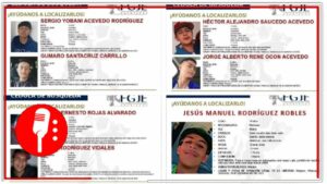 Fiscalía de Zacatecas confirma que localizaron con vida a uno de los 7 jóvenes desaparecidos en el municipio de Villanueva