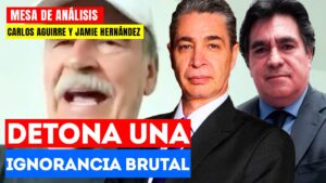 #MesaDeAnálisis | Detona una ignorancia brutal: Carlos Aguirre y Jaime Hernández hablaron sobre los comentarios de Vicente Fox acerca de AMLO