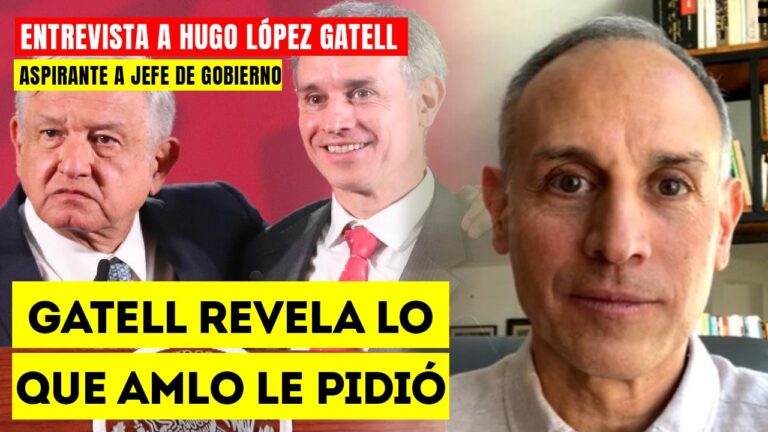 #Entrevista | El aspirante a la candidatura de la jefatura de gobierno de la CDMX Hugo López-Gatell señaló que quiere humanizar la capital del país
