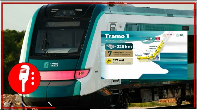 El director general del proyecto del Tren Maya informó acerca de los avances del tramo 1 (FOTOS Y VIDEO)