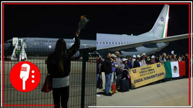 El gobierno federal ha confirmado que se completaron las repatriaciones de los mexicanos varados en Israel (FOTOS)
