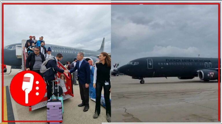 Mediante comunicado, el gobierno federal ha informado la actualización de la repatriación de personas mexicanas en la zona de conflicto entre Israel y Palestina (FOTOS)