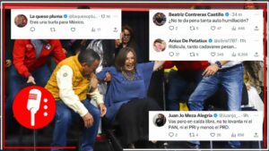 La caída de Xóchitl Gálvez en una silla, es comparada con la caída de su carrera política (FOTOS Y VIDEOS)