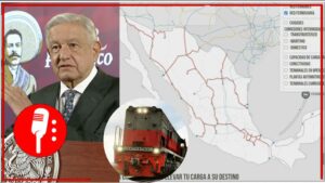 AMLO explicó el proyecto de Trenes de Pasajeros, explicó que tendría muchas ventajas de conectividad en todo el país sin contaminar (VIDEOS)