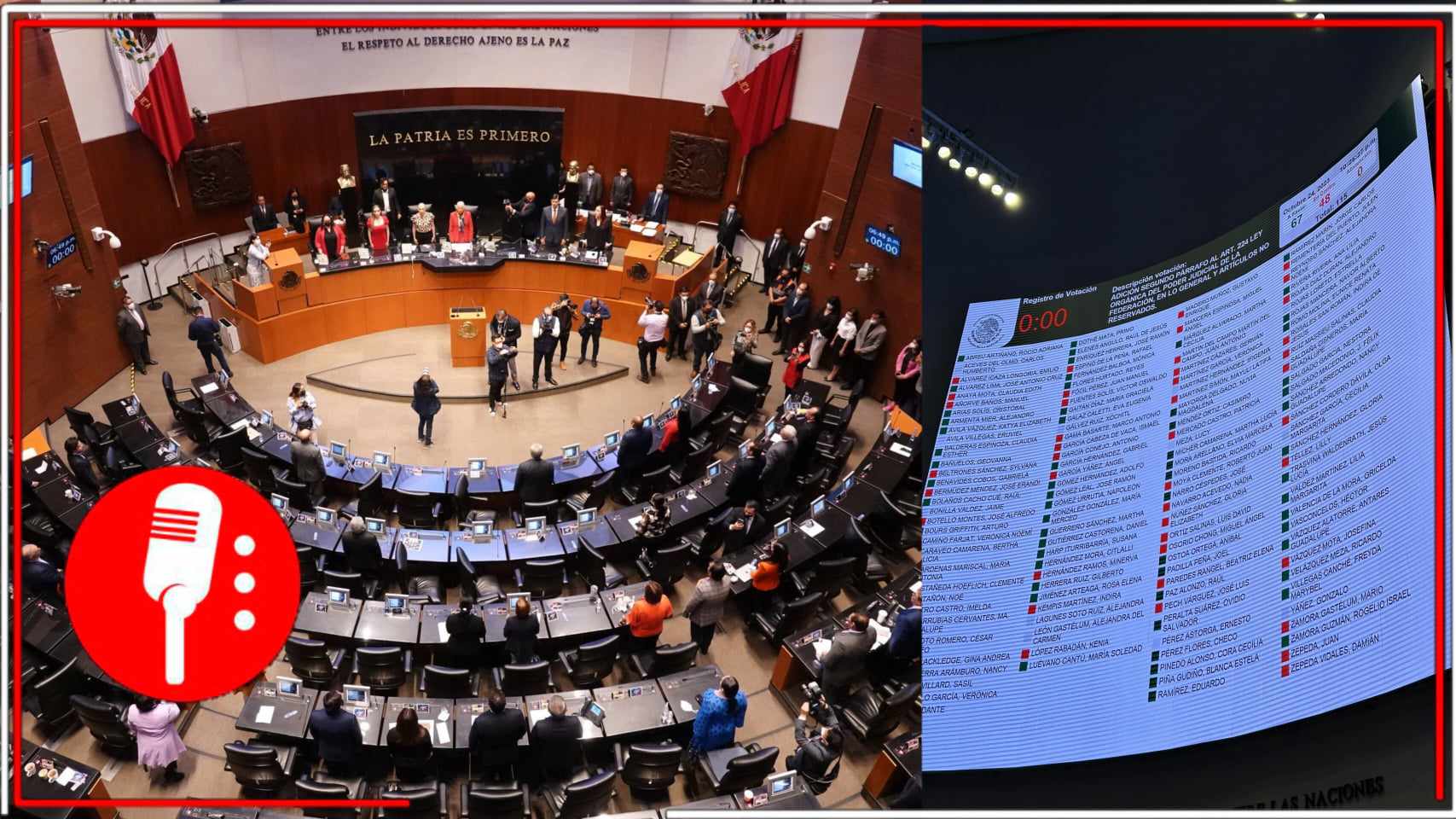 El Senado de la República aprobó la eliminación de 13 fideicomisos del Poder Judicial (FOTOS)
