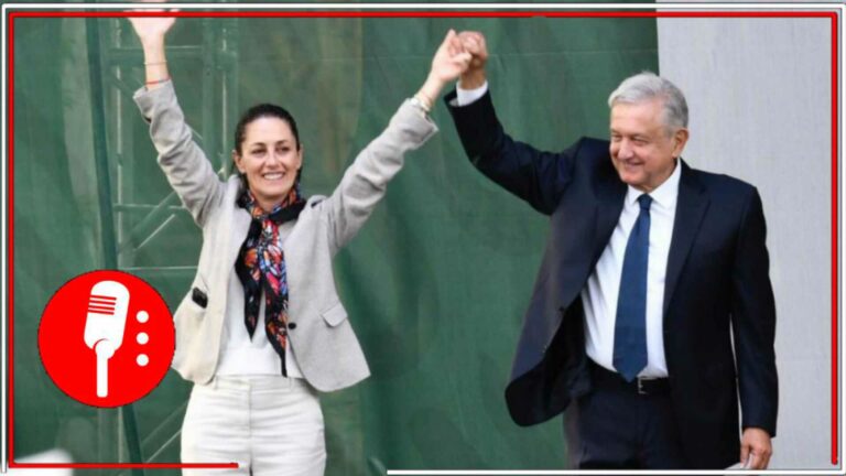AMLO elogió el trabajo de Claudia Sheinbaum como jefa de gobierno de la CDMX (FOTOS)