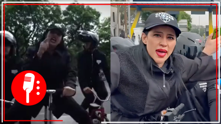 Operación Mamut parodia a Sandra Cuevas en su recorrido por la CDMX