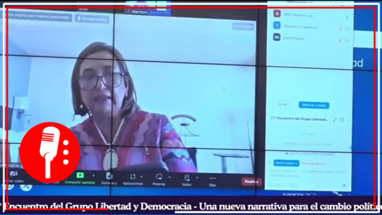 Exhiben en redes a Xóchitl Gálvez por no saber encender un micrófono durante videoconferencia
