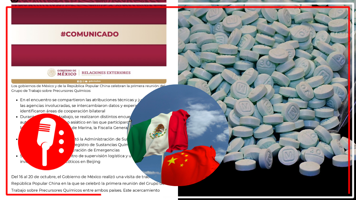 México y China celebran primera reunión del Grupo de Trabajo sobre Precursores