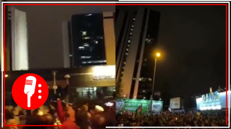 Caos en Embajadas de Israel alrededor del mundo; protestan a favor de Palestina (VIDEO)