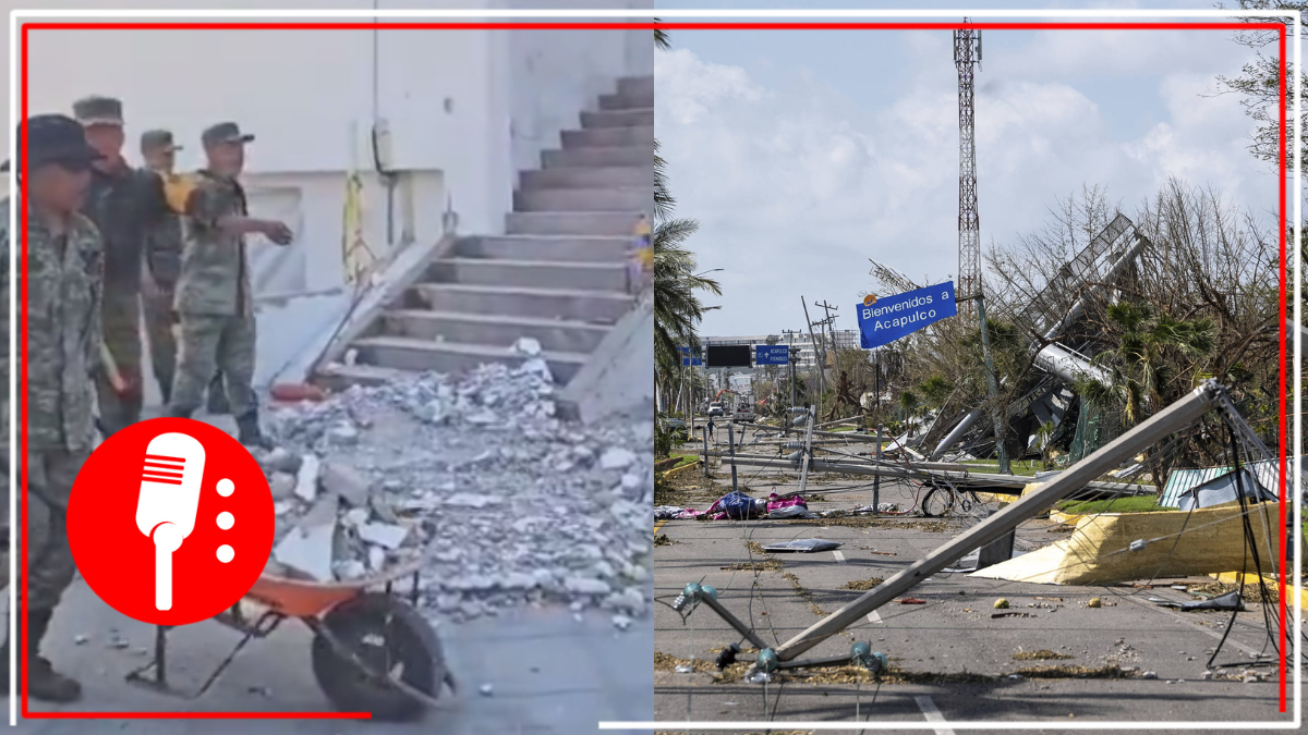 Fuerzas Armadas comienzan a trabajar en la reconstrucción del Puerto de Acapulco (VIDEO)