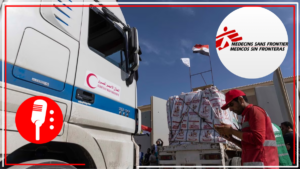Ayuda humanitaria entregada en Gaza es “insuficiente”, señala Médicos Sin Fronteras