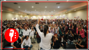 &#8220;La 4T abraza a los jóvenes de México&#8221;, puntualizó Sheinbaum desde Guanajuato