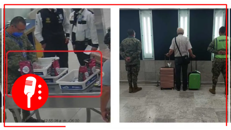 Elementos de seguridad del AICM detectan drogas en bolsas de café