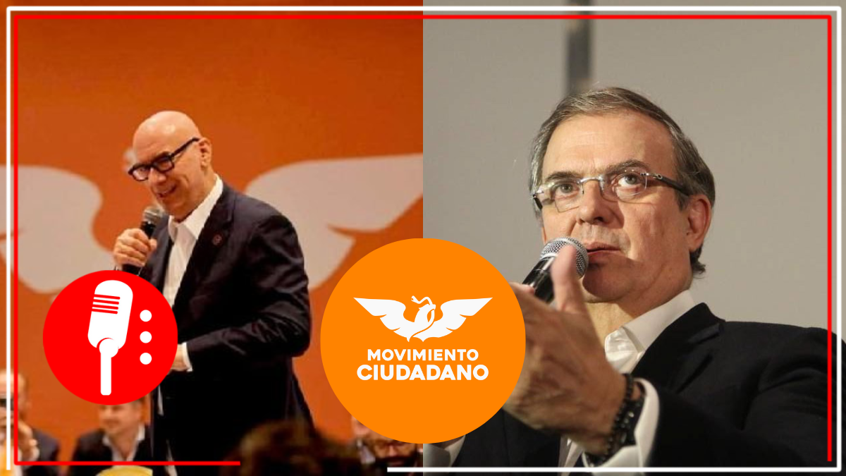 Dante Delgado no descarta a Marcelo Ebrard como candidato de MC (VIDEO)