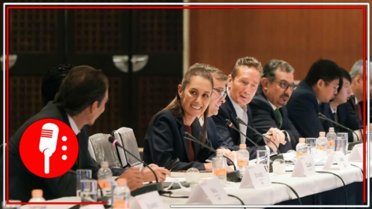 Ante banqueros Sheinbaum destaca como clave la inversión extranjera para lograr el bienestar de México