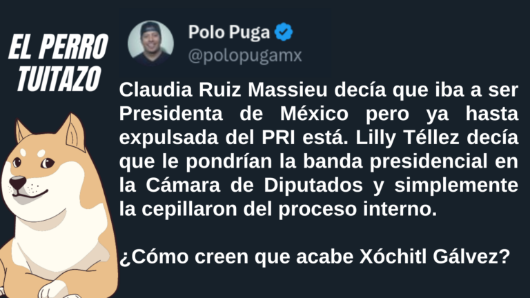 El Perro Tuitazo: ¿Cómo terminará Xóchitl Gálvez?