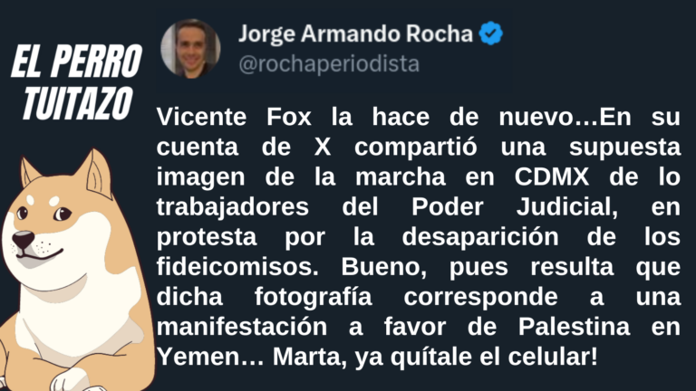 El Perro Tuitazo: Fox confinde Yemen con México