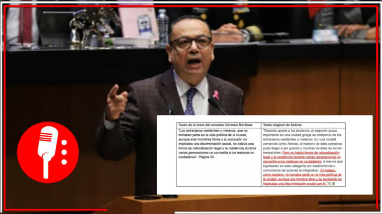De nuevo los panistas y sus plagios dan de que hablar, ahora fue el senador Germán Martinez quien copió fundamentos de autores para su tesis, reveló Contra Réplica (FOTOS)