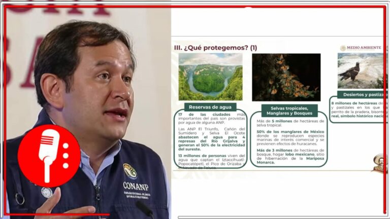 El titular de la CONANP informó y explicó acerca de las áreas naturales protegidas en el gobierno de AMLO (FOTOS Y VIDEOS)