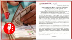 La SEGOB informó que Talleres Gráficos de México realizarán la fabricación de boletas electorales más grande de la historia de México (FOTOS)