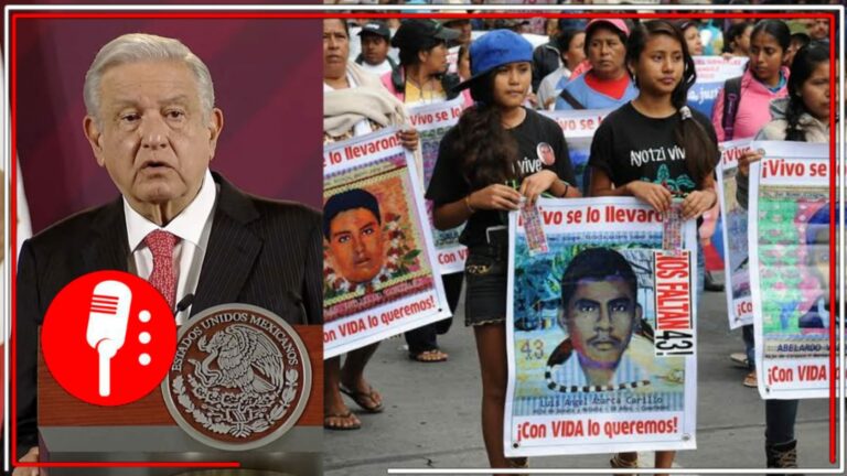 AMLO destacó la injerencia conservadora en la investigación de los 43 de Ayotzinapa (VIDEO)