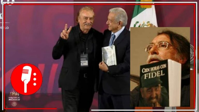 AMLO expresó su satisfacción de recibir en la mañanera al periodista español, Ignacio Ramonet (VIDEOS)