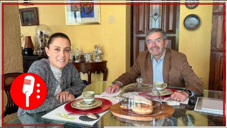 Claudia Sheinbaum se reunió con el exrepresentante de México en la ONU, Juan Ramón de la Fuente (FOTOS)