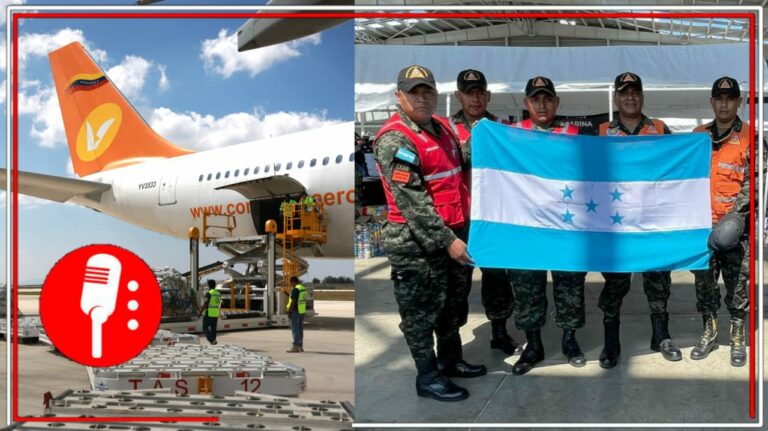 Venezuela envía apoyo humanitario para afectados por “Otis” y Honduras un equipo de búsqueda