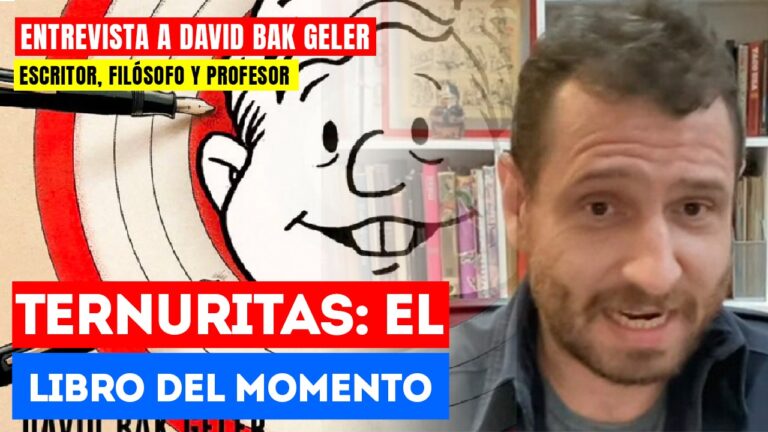#Entrevista | El escritor, filósofo y profesor David Bak Geler platicó sobre su libro “Ternuritas”, el cual habla sobre el linchamiento que ha tenido la lingüística del presidente López Obrador