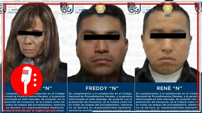 Fiscalía de la CDMX detiene a dos policías y a madre del feminicida de Montserrat Juárez