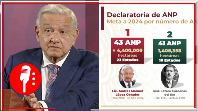 Pese a las quejas de los ambientalistas de ocasión, AMLO es el presidente que más Áreas Protegidas ha creado, con más de 4.5 millones de hectáreas (VIDEO)